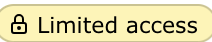 I feel like "Limited access" is kind of ambiguous here, almost like this could mean Review Board has limited access to this repository or something. We say "Private repository" in our docs, how about using "Private" here too?